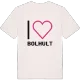 Jag älskar Bolhult t-shirt stort tryck