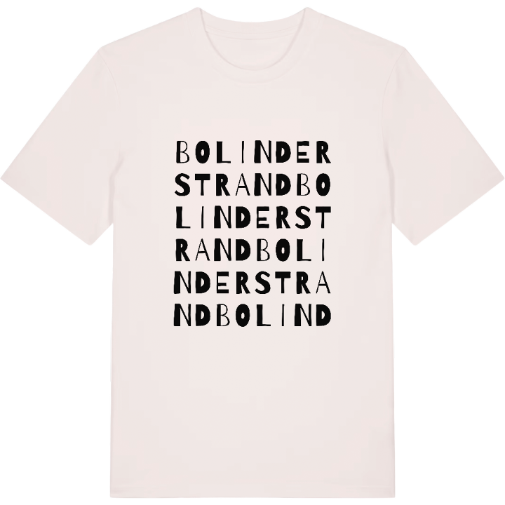 Bolinder strand ordlek t-shirt – t-shirt från PinShirt