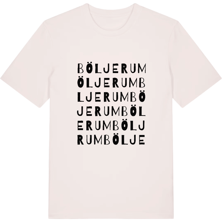 Böljerum ordlek t-shirt – t-shirt från PinShirt