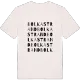 Bolkastrand ordlek t-shirt