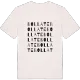 Bollate ordlek t-shirt