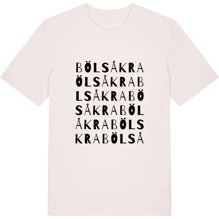 Bölsåkra ordlek t-shirt – t-shirt från PinShirt