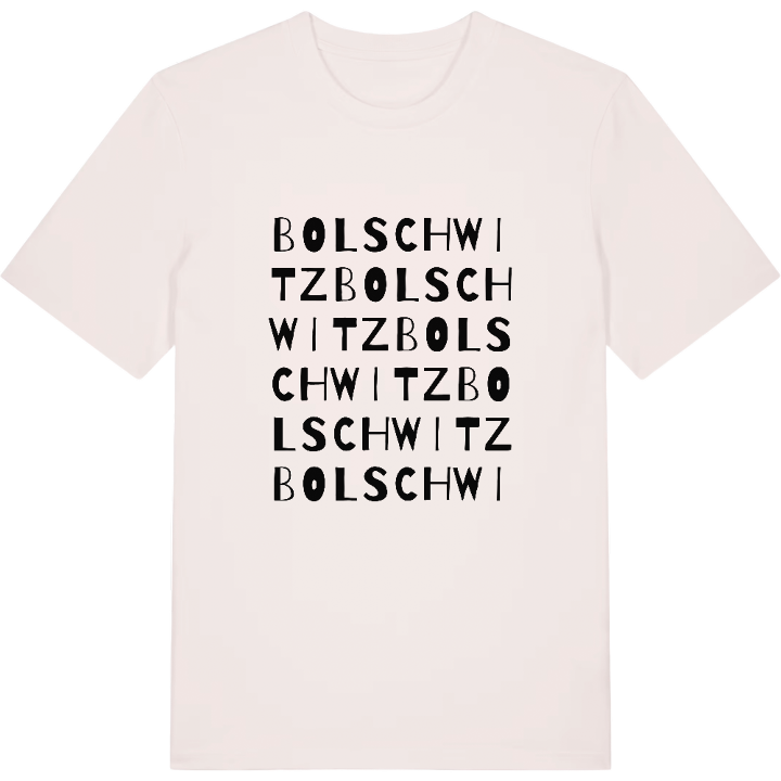 Bolschwitz ordlek t-shirt – t-shirt från PinShirt