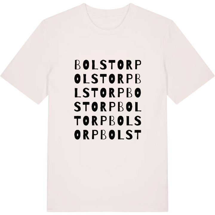 Bolstorp ordlek t-shirt – t-shirt från PinShirt