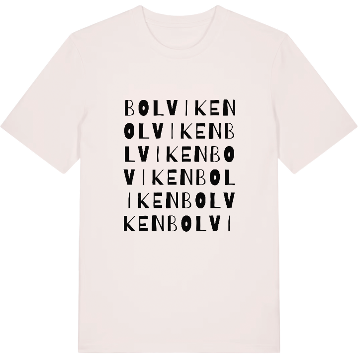 Bolviken ordlek t-shirt – t-shirt från PinShirt