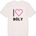 Jag älskar Bóly t-shirt stort tryck