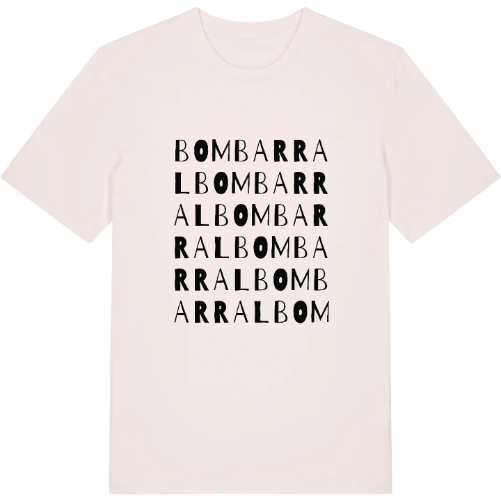 Bombarral ordlek t-shirt – t-shirt från PinShirt