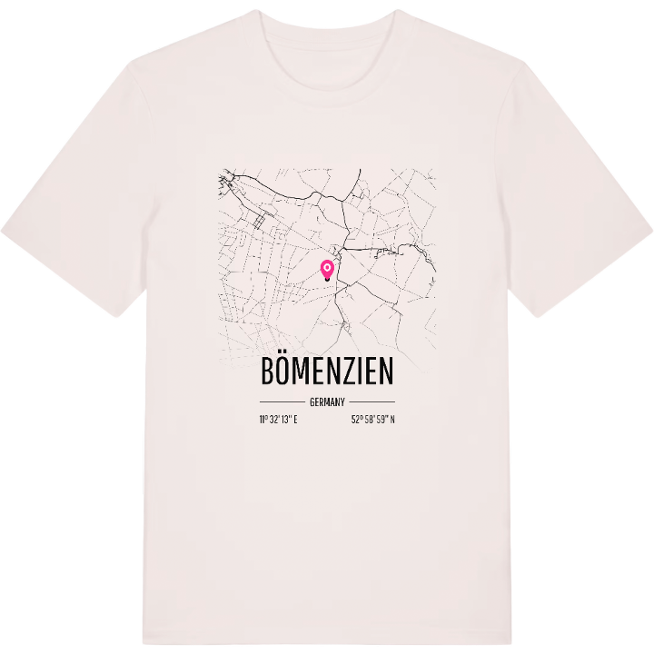 Bömenzien karta t-shirt – t-shirt från PinShirt