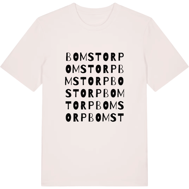 Bomstorp ordlek t-shirt – t-shirt från PinShirt
