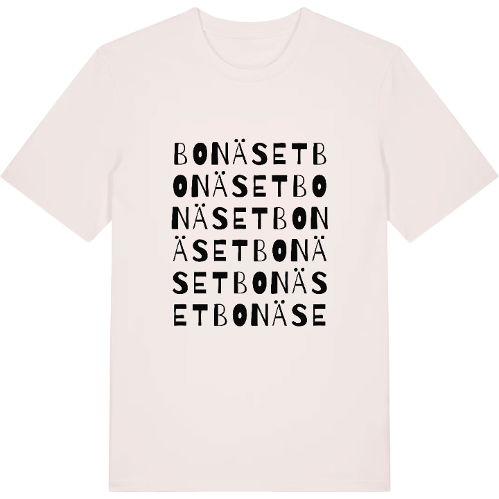Bonäset ordlek t-shirt – t-shirt från PinShirt