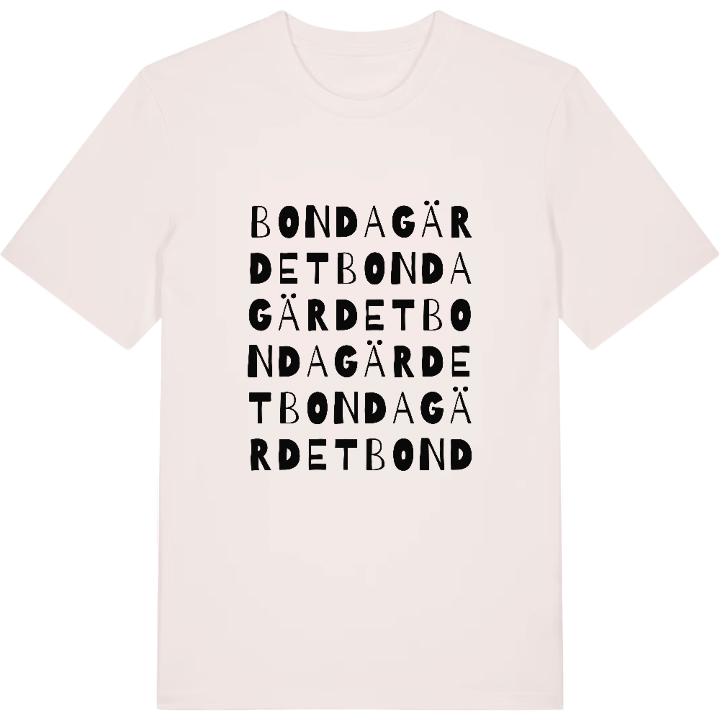 Bondagärdet ordlek t-shirt – t-shirt från PinShirt