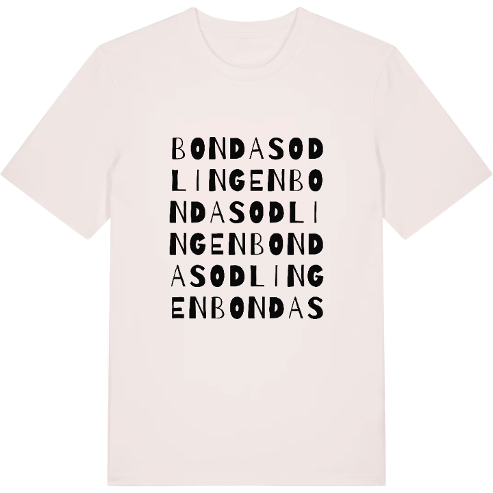 Bondasodlingen ordlek t-shirt – t-shirt från PinShirt