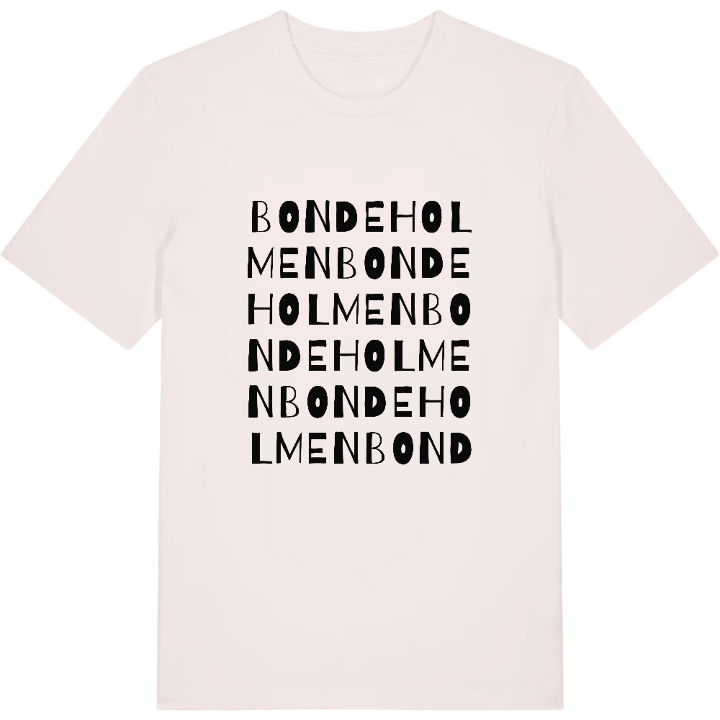 Bondeholmen ordlek t-shirt – t-shirt från PinShirt