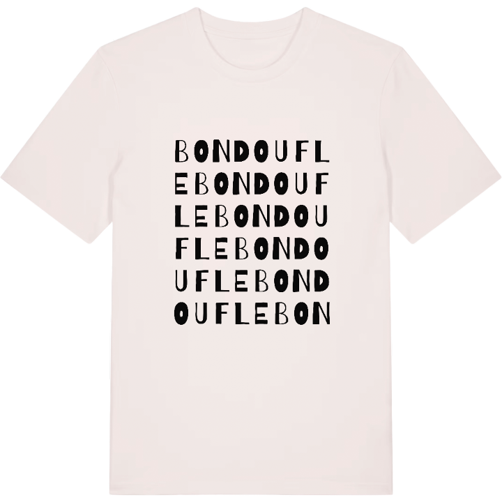 Bondoufle ordlek t-shirt – t-shirt från PinShirt