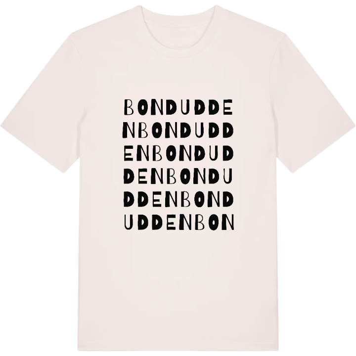 Bondudden ordlek t-shirt – t-shirt från PinShirt