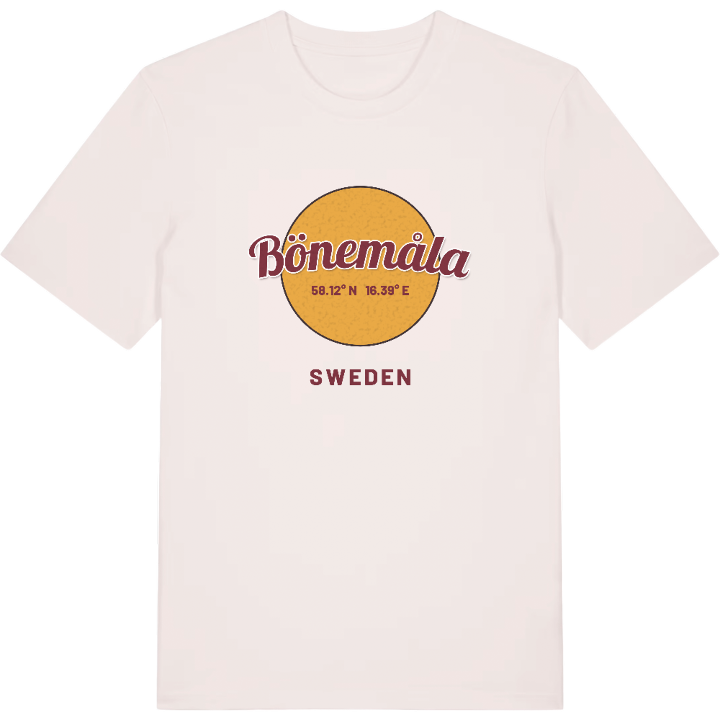 Bönemåla cirkel t-shirt – t-shirt från PinShirt