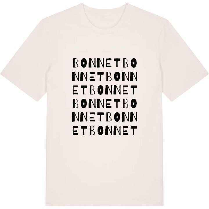 Bonnet ordlek t-shirt – t-shirt från PinShirt