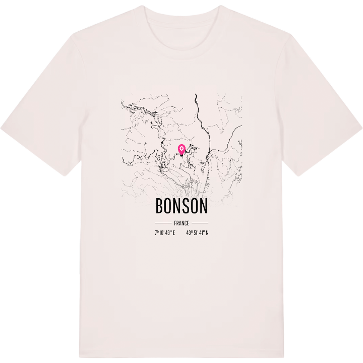 Bonson karta t-shirt – t-shirt från PinShirt