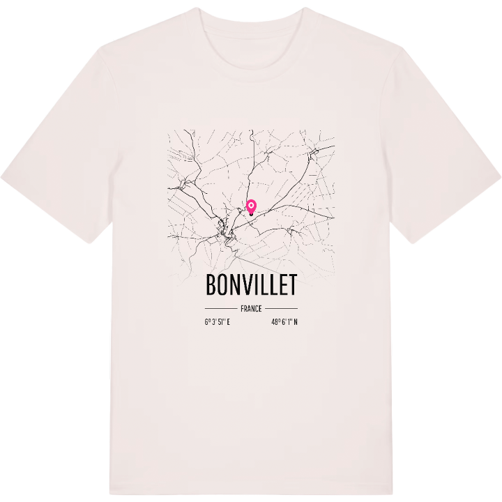 Bonvillet karta t-shirt – t-shirt från PinShirt