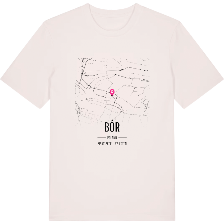 Bór karta t-shirt – t-shirt från PinShirt
