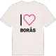 Jag älskar Borås t-shirt stort tryck