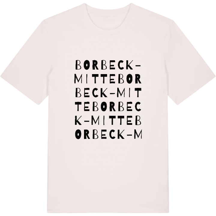 Borbeck-Mitte ordlek t-shirt – t-shirt från PinShirt