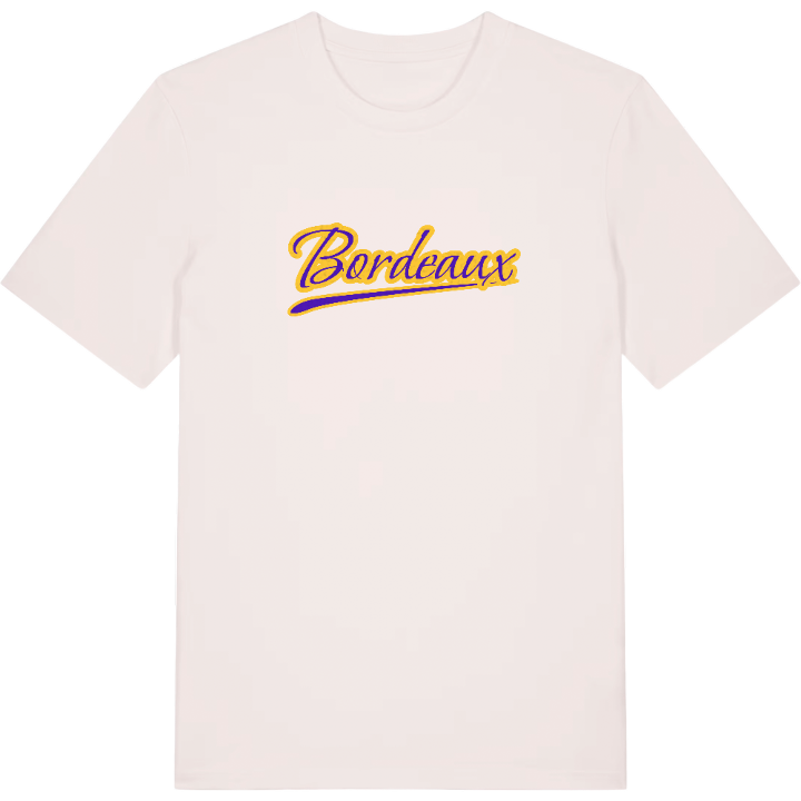 Bordeaux baseball t-shirt – t-shirt från PinShirt
