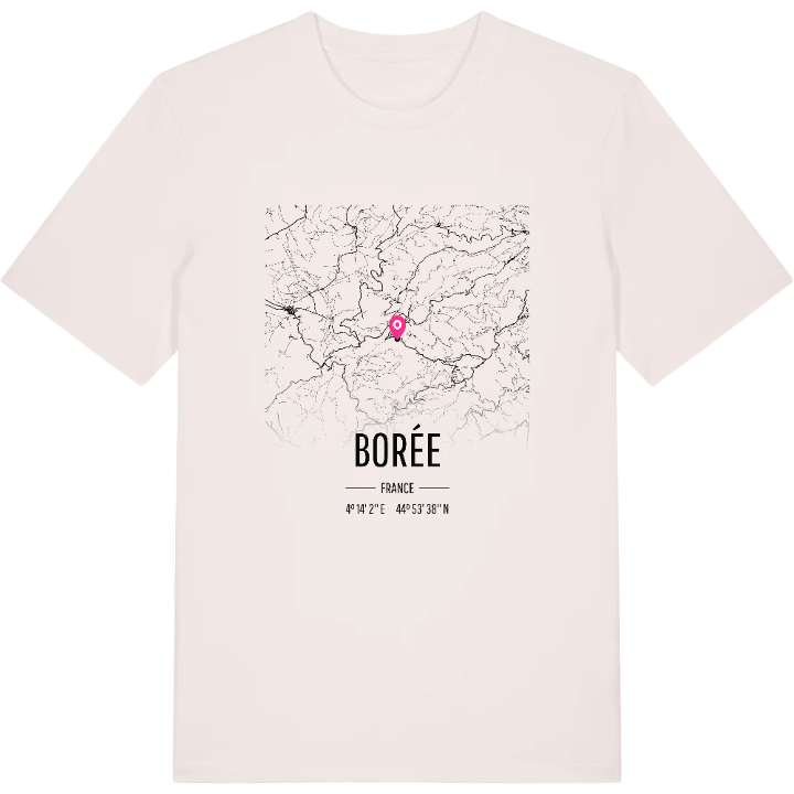 Borée karta t-shirt – t-shirt från PinShirt