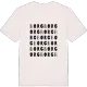 Borg ordlek t-shirt