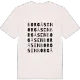 Borgåsen ordlek t-shirt