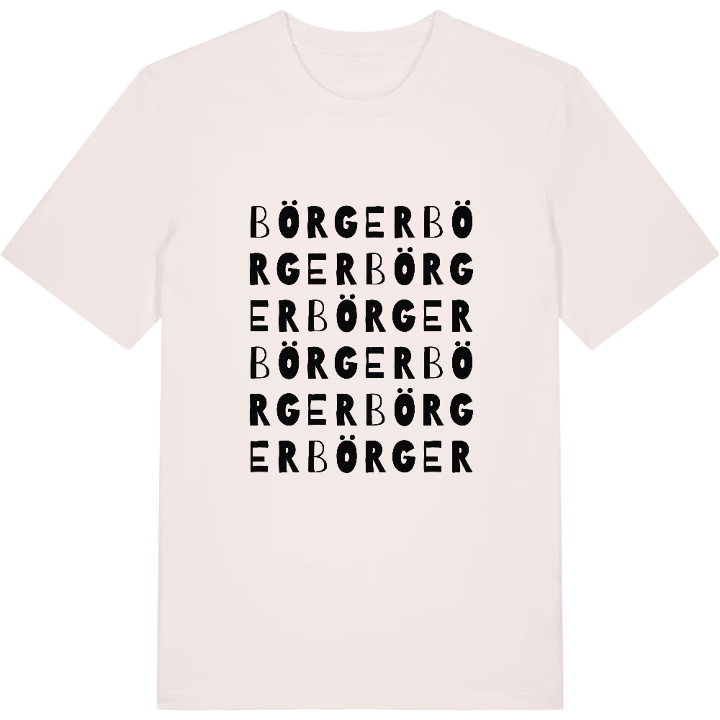 Börger ordlek t-shirt – t-shirt från PinShirt