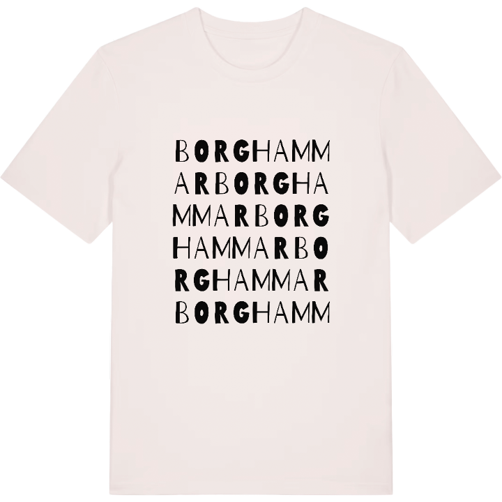 Borghammar ordlek t-shirt – t-shirt från PinShirt