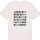 Borgholm ordlek t-shirt