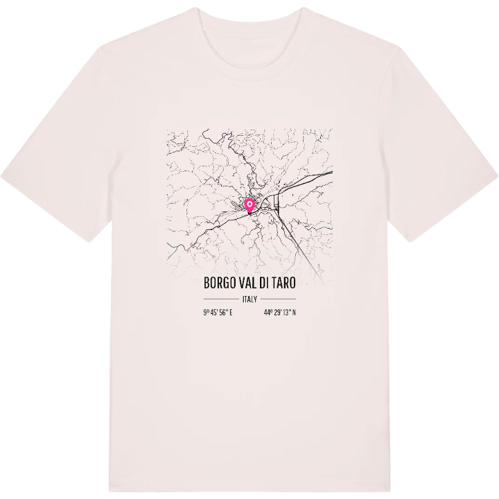 Borgo Val di Taro karta t-shirt – t-shirt från PinShirt
