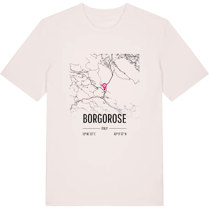 Borgorose karta t-shirt – t-shirt från PinShirt