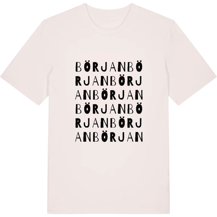 Början ordlek t-shirt – t-shirt från PinShirt