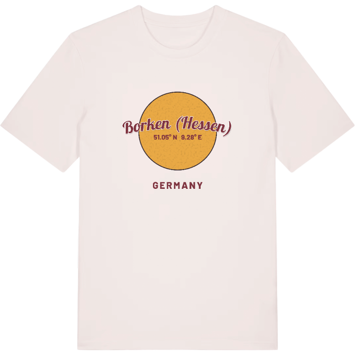 Borken (Hessen) cirkel t-shirt – t-shirt från PinShirt