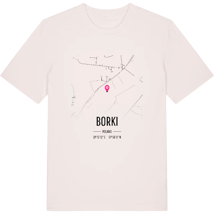 Borki karta t-shirt – t-shirt från PinShirt