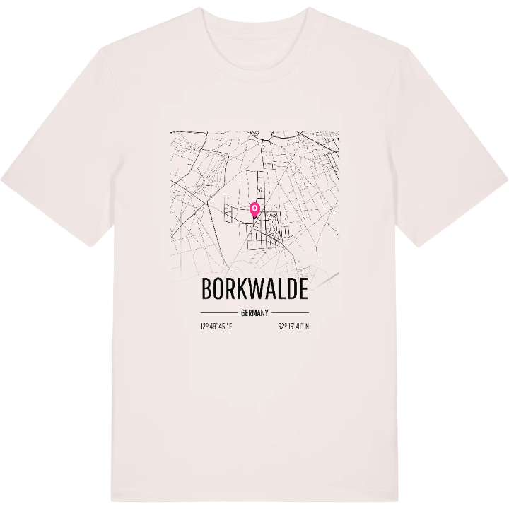 Borkwalde karta t-shirt – t-shirt från PinShirt