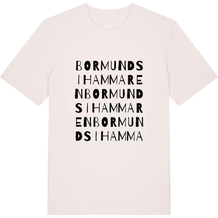 Bormunds i Hammaren ordlek t-shirt – t-shirt från PinShirt