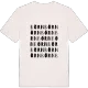 Börn ordlek t-shirt