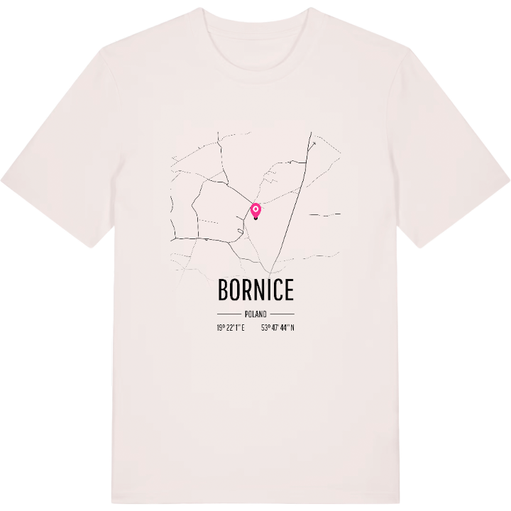 Bornice karta t-shirt – t-shirt från PinShirt