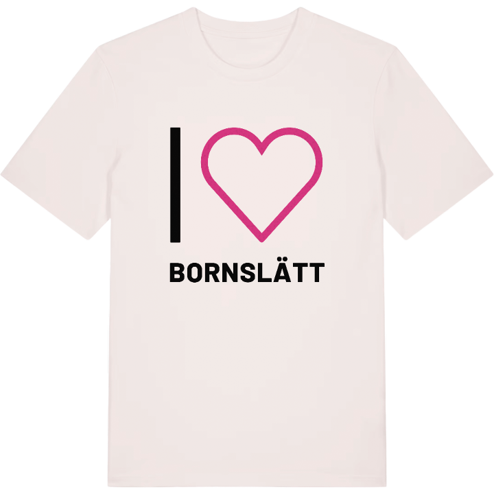 Jag älskar Bornslätt t-shirt stort tryck – t-shirt från PinShirt