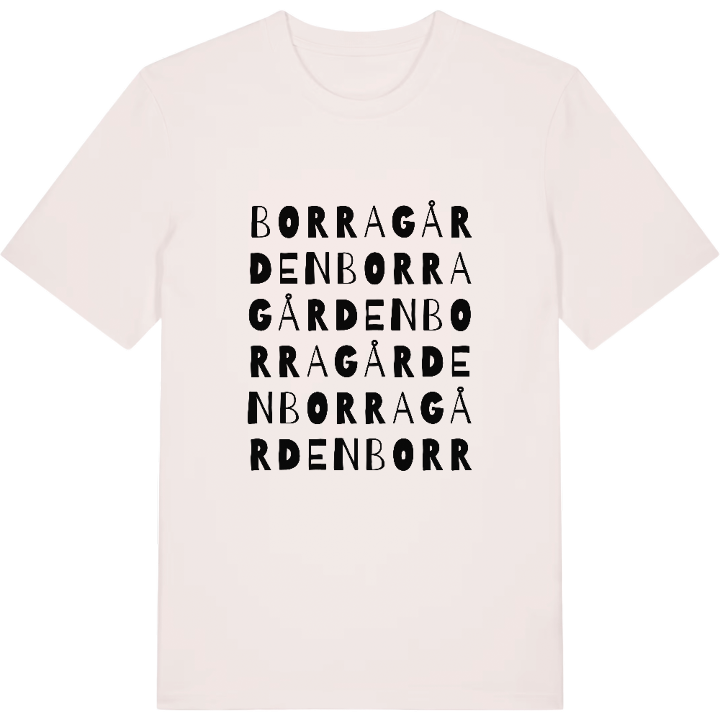 Borragården ordlek t-shirt – t-shirt från PinShirt