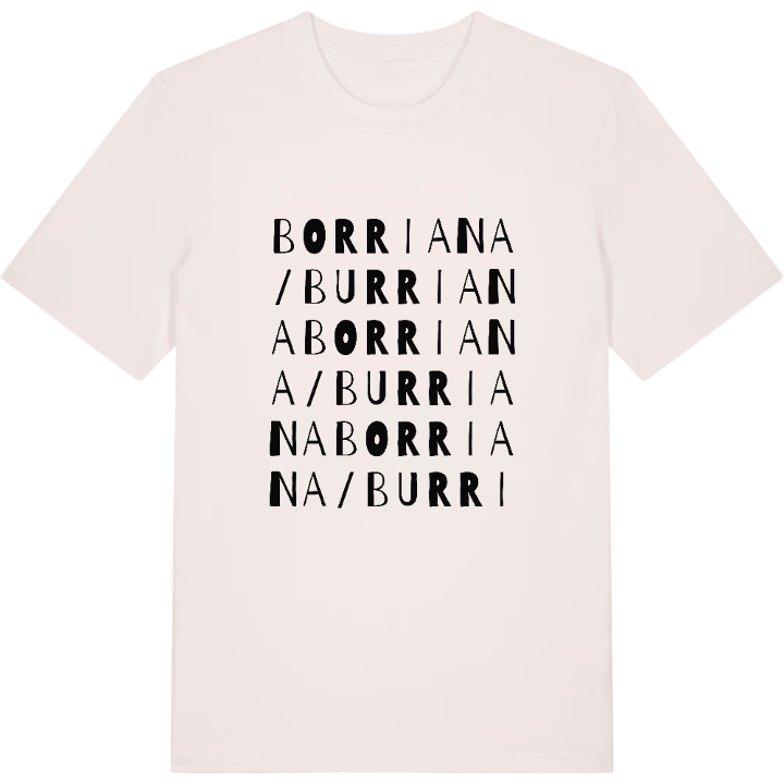 Borriana / Burriana ordlek t-shirt – t-shirt från PinShirt