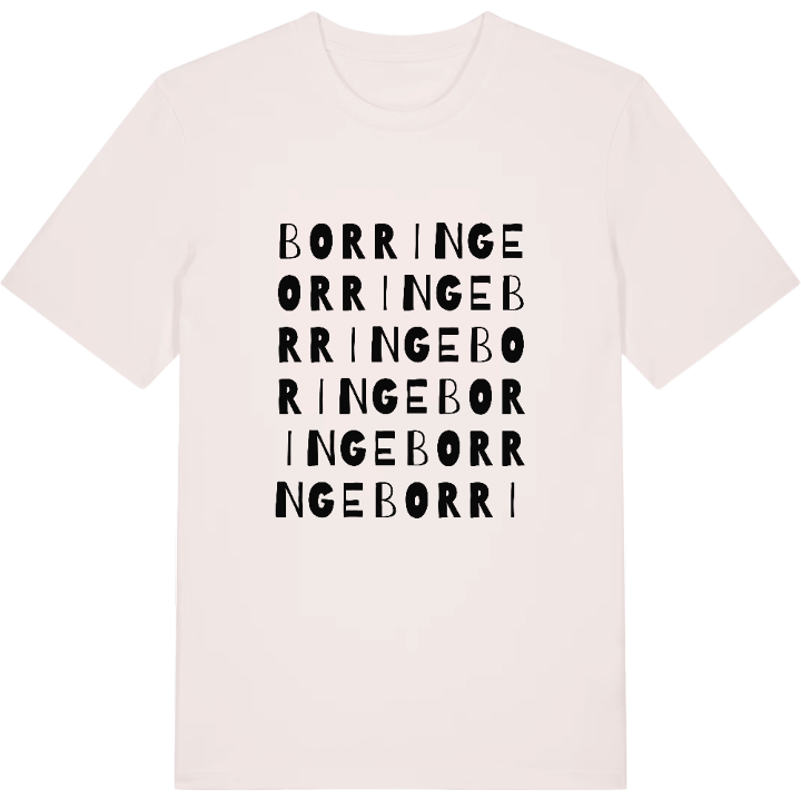 Borringe ordlek t-shirt – t-shirt från PinShirt