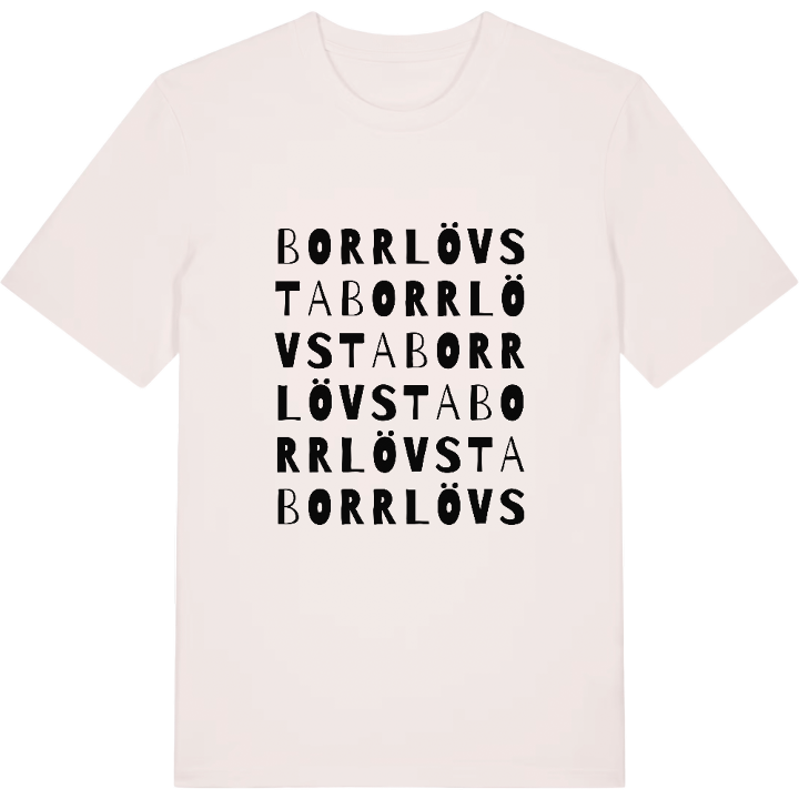 Borrlövsta ordlek t-shirt – t-shirt från PinShirt