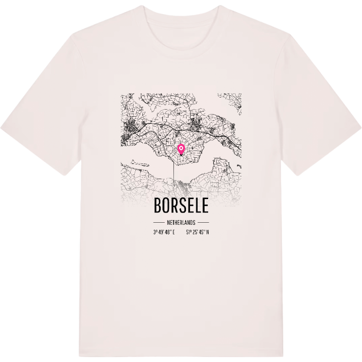 Borsele karta t-shirt – t-shirt från PinShirt