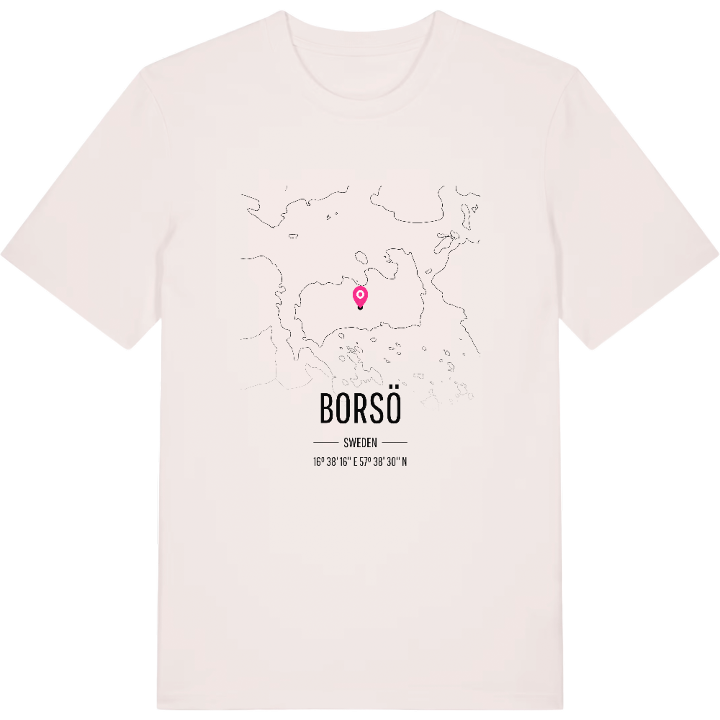 Borsö karta t-shirt – t-shirt från PinShirt