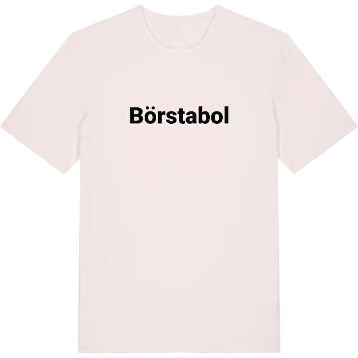 Börstabol fetstil t-shirt – t-shirt från PinShirt